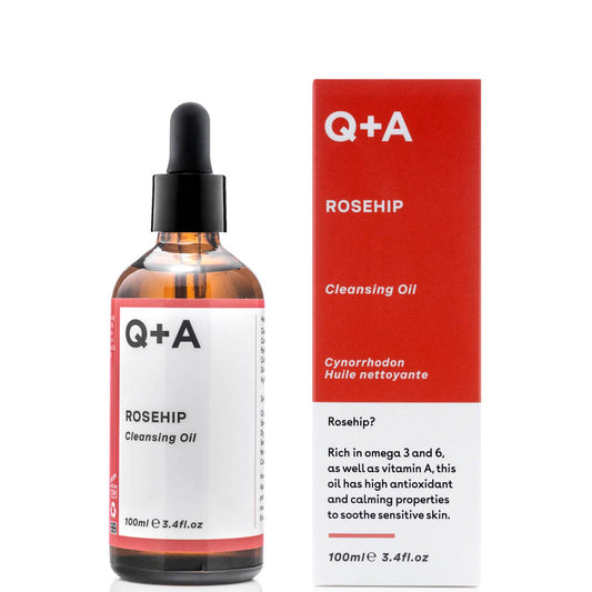 Q+A Rosehip Cleansing Oil