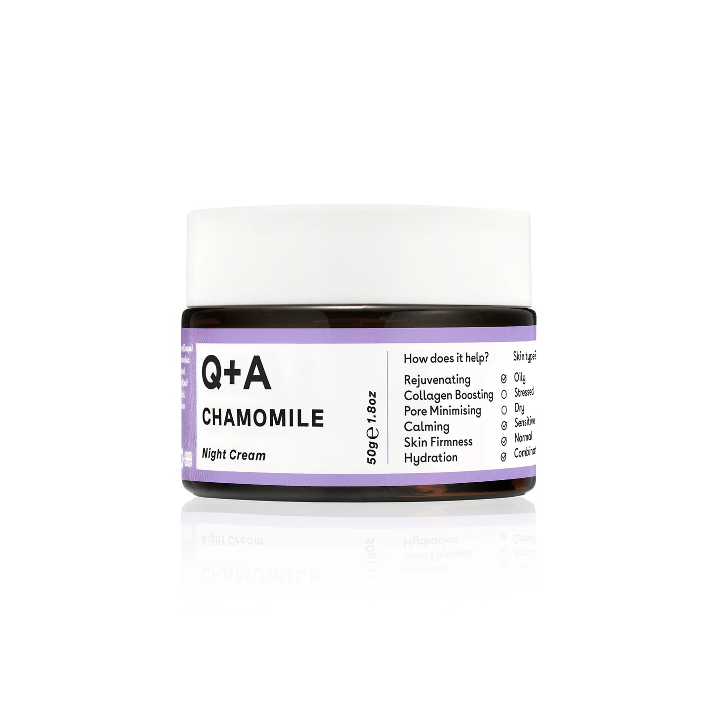 Q+A Chamomile Night Cream