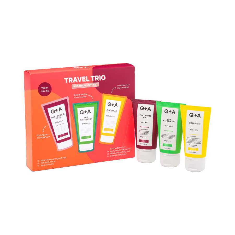 Q+A Travel Trio Gift Set