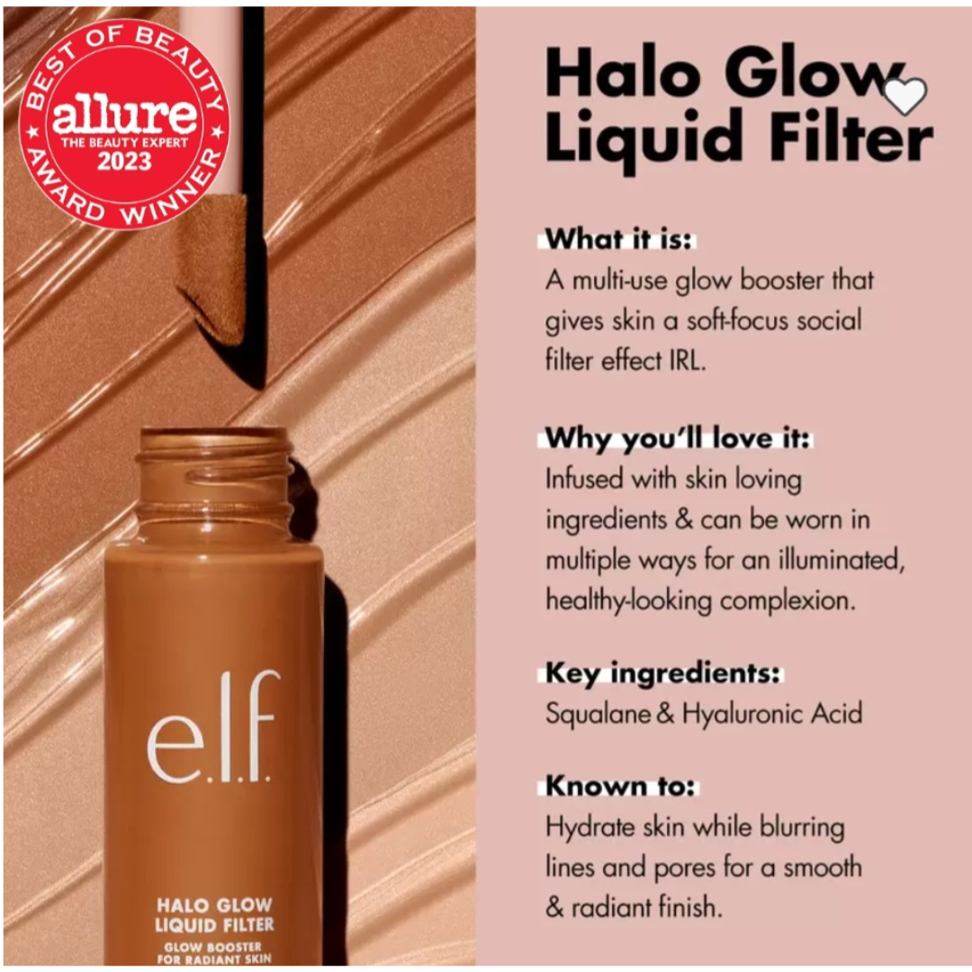 E.L.F Halo Liquid Filter Glow