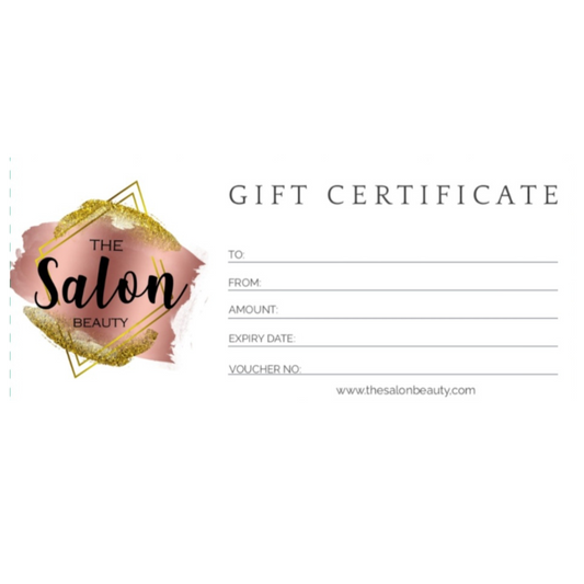 The Salon Beauty Postal Gift Voucher